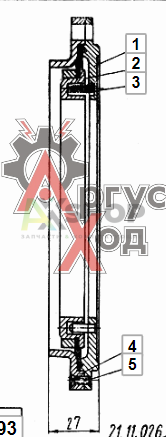 21.11.026 Уплотнение торцевое в сборе